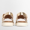 Barbour Women's Otterburn Leather Fisherman Sandals - UK 4 - Gold