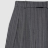 Anine Bing Lou Pinstripe Wool-Blend Trousers - 2