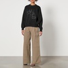 Alexander Wang Stacked Logo Knit Jumper - XS