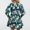 Batsheva Mini Clemmie Floral-Print Crepe Dress - US 4/UK 8