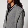 Marant Etoile Drogo Herringbone Wool-Blend Jacket - UK 8