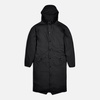 Rains Faux Leather Longer Jacket - XS