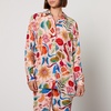Farm Rio Printed Crepe Pyjama Shirt - XS