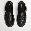 Barbour Women's Otterburn Leather Fisherman Sandals - UK 3 - Black