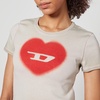 Diesel T-Ele Logo-Print Stretch-Cotton T-Shirt - XXS