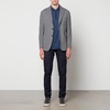 Canali Herringbone Stretch-Jersey Blazer - 50/L