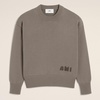AMI Logo Cotton-Blend Jumper - S