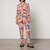 Farm Rio Printed Crepe Pyjama Shirt - XS