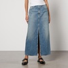 AGOLDE Leif Denim Maxi Skirt - W26