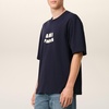 AMI Centre Logo Cotton-Jersey T-Shirt - S