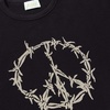 ARIES Peace Press Gothic Waffle Cotton-Knit T-Shirt - S