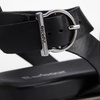 Barbour Ivy Leather Sandals - UK 3 - Black