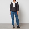 Batsheva Sage Cotton Blouse - US 6/UK 10