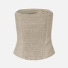 Samsøe Samsøe Saelynn Linen Bandeau Top - M