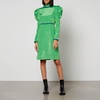 Batsheva Tate Cotton-Blend Moiré Mini Dress - US 4/UK 8