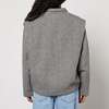 Marant Etoile Drogo Herringbone Wool-Blend Jacket - UK 8