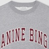 Anine Bing Spencer Cotton-Jersey Sweatshirt - M