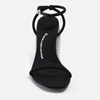 Alexander Wang Dahlia Crystal-Embellished Neoprene Wedge Sandals - UK 3