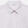 Anine Bing Braxton Crepe Shirt - S