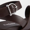 Barbour Ivy Leather Sandals - UK 3 - Brown