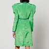 Batsheva Tate Cotton-Blend Moiré Mini Dress - US 4/UK 8