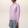 AMI Boxy ADC Logo-Intarsia Wool Knit Jumper - M