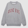 Anine Bing Spencer Cotton-Jersey Sweatshirt - M