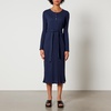 A.P.C. Sandy Ribbed Cotton Midi Dress - S