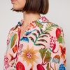 Farm Rio Printed Crepe Pyjama Shirt - XS