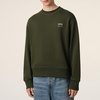 AMI Logo Cotton-Jersey Sweatshirt - S