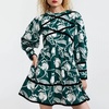 Batsheva Mini Clemmie Floral-Print Crepe Dress - US 4/UK 8