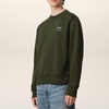 AMI Logo Cotton-Jersey Sweatshirt - S