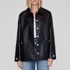 Anine Bing Luca Leather-Blend Jacket - M