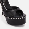 Alexander Wang Women's Nova 145 Leather Platform Sandals - UK 3