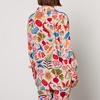 Farm Rio Printed Crepe Pyjama Shirt - XS