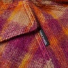 Palm Angels Brushed Wool Check Overshirt