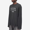 Acne Studios Edden 1996 Logo Long Sleeve T-Shirt
