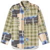 Acne Studios Setar Towel Print Check Shirt
