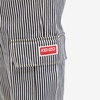 Kenzo Striped Army Straight Jeans