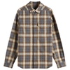 Rick Owens Cotton Plaid Outershirt