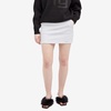 Alexander Wang Mini Logo Sweat Skirt