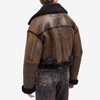Acne Studios Leather Shearling Jacket
