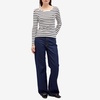 A.P.C. Thelma Stripe Long Sleeve T-Shirt