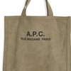 A.P.C. Recuperation Heavy Canvas Tote Bag