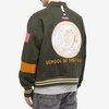 Advisory Board Crystals Wool Blanket Varsity Jacket