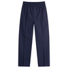 A.P.C. Pieter Textured Cotton Pin Tuck Pleat Trousers
