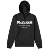 Alexander McQueen Grafitti Logo Popover Hoodie