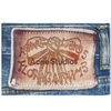 Acne Studios Denim Print Sarong Scarf