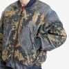 Acne Studios Oliev Denim Mossy Oak Bomber