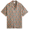 Drôle de Monsieur Tile Print Vacation Shirt